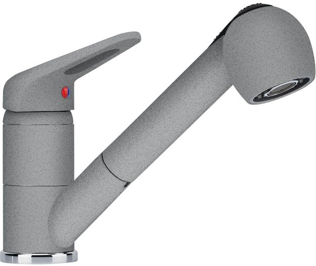 Смеситель Franke Novara Plus с выдвижным шлангом серый (preview 1)