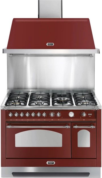 Вытяжка Lofra DOLCEVITA 120 RED BURGUNDY & CHROME (preview 4)