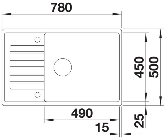 Мойка BLANCO ZIA XL 6 S Compact Silgranit вулканический серый (фото 2) Мойка BLANCO ZIA XL 6 S Compact Silgranit вулканический серый (preview 2)