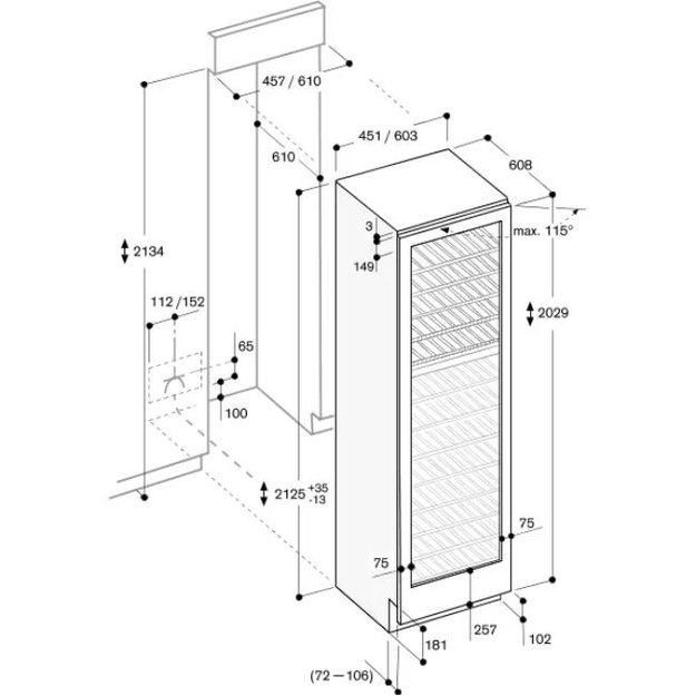 Винный шкаф Gaggenau RW 414-260 (preview 3)