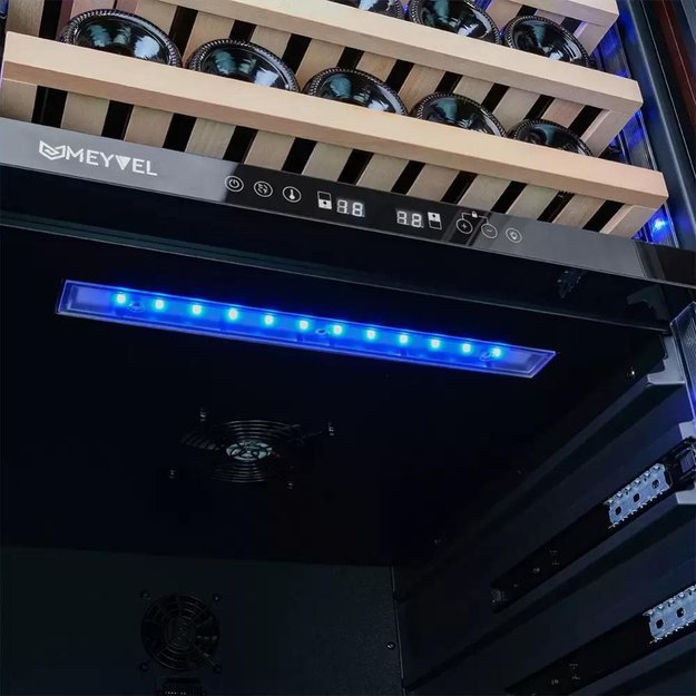 Винный шкаф Meyvel MV99PRO-KBT2 (Спелая вишня) (фото 14) Винный шкаф Meyvel MV99PRO-KBT2 (Спелая вишня) (preview 14)