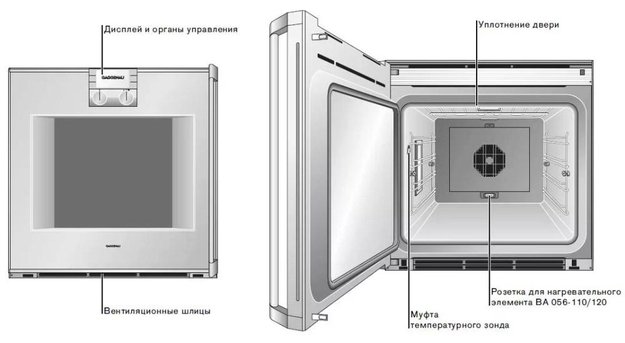 Духовой шкаф Gaggenau BO 250-101 (фото 5) Духовой шкаф Gaggenau BO 250-101 (preview 5)