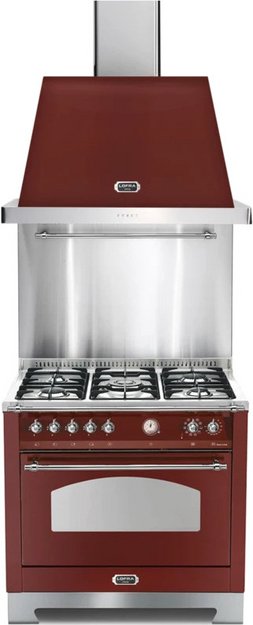Вытяжка Lofra DOLCEVITA 90 RED BURGUNDY & CHROME (preview 4)