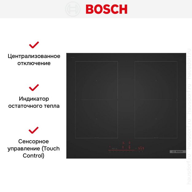 Индукционная варочная панель Bosch PVQ61CHB1E (preview 7)