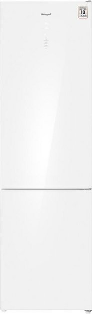 Отдельностоящий холодильник с инвертором Weissgauff WRK 2000 Full NoFrost Inverter White Glass (preview 1)