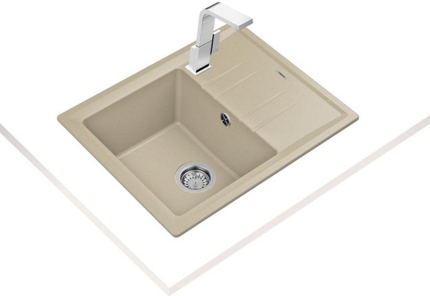 Мойка Teka Stone 45 S-TG 1B 1D Topaz beige (фото 2) Мойка Teka Stone 45 S-TG 1B 1D Topaz beige (preview 2)