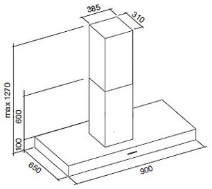 Вытяжка Falmec Horizon isola 90 ix (800) фото 3 в Казани и Татарстане