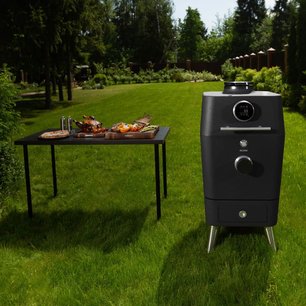 Уличный угольный гриль БОРК G610 bk фото 3 в Казани и Татарстане Уличный угольный гриль BORK G610 bk фото 3 в Казани и Татарстане