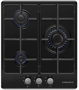 Газовая варочная панель MAUNFELD EGHE.43.3STS-EB фото 2 в Казани и Татарстане Газовая варочная панель MAUNFELD EGHE.43.3STS-EB фото 2 в Казани и Татарстане