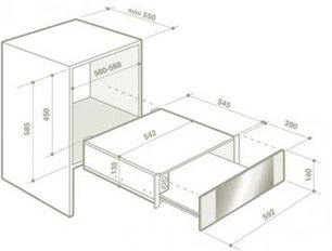 Подогреватель De Dietrich DWD 1194 GX фото 2 в Казани и Татарстане