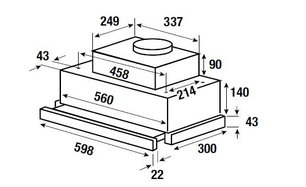 Встраиваемая вытяжка Куперсбуш DEF 6800.0 E фото 2 в Казани и Татарстане Встраиваемая вытяжка Kuppersbusch DEF 6800.0 E фото 2 в Казани и Татарстане