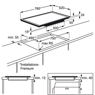 Варочная панель AEG HK588440FS фото 2 в Казани и Татарстане