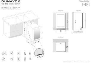 Винный шкаф Дунавокс DAUF-38.100DSS фото 2 в Казани и Татарстане Винный шкаф Dunavox DAUF-38.100DSS фото 2 в Казани и Татарстане
