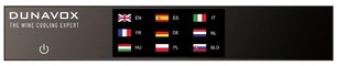 Встраиваемый винный шкаф Дунавокс DVN-44.120DB.TO фото 2 в Казани и Татарстане Встраиваемый винный шкаф Dunavox DVN-44.120DB.TO фото 2 в Казани и Татарстане