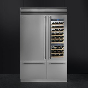 Холодильник Смег RF376LSIX фото 2 в Казани и Татарстане Холодильник Smeg RF376LSIX фото 2 в Казани и Татарстане