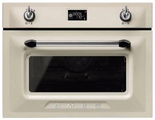 Компактный духовой шкаф с СВЧ Smeg SF4920MCP фото в Казани и Татарстане