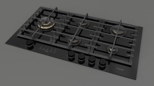 Варочная панель Fulgor Milano FCLH 905 G T WK BK фото 4 в Казани и Татарстане