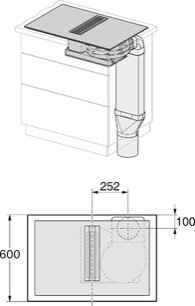 Индукционная варочная панель с вытяжкой Miele KMDA 7634 FR фото 4 в Казани и Татарстане