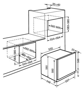 Духовой шкаф Smeg SFP120S фото 2 в Казани и Татарстане