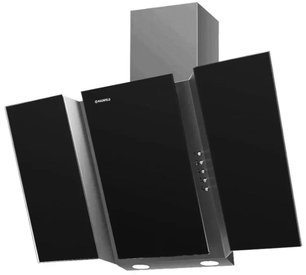 Вытяжка Maunfeld TRENT GLASS 90 Grey Glass Black фото в Казани и Татарстане