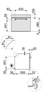 Многофункциональный духовой шкаф Smeg SF700BS фото 4 в Казани и Татарстане