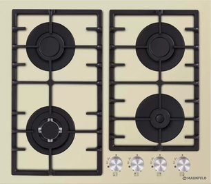 Газовая варочная панель MAUNFELD EGHG.64.33CBG/G фото в Казани и Татарстане Газовая варочная панель MAUNFELD EGHG.64.33CBG/G фото в Казани и Татарстане