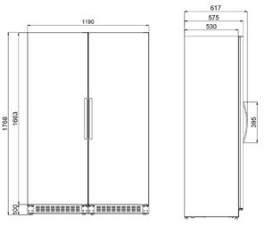 Винный шкаф Дометик B195S Double Basic фото 3 в Казани и Татарстане Винный шкаф Dometic B195S Double Basic фото 3 в Казани и Татарстане
