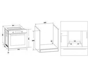 Духовой шкаф Schaub Lorenz SLB ET6860 фото 3 в Казани и Татарстане