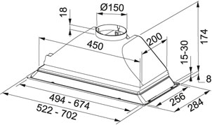 Вытяжка Franke FBI 712 GR фото 2 в Казани и Татарстане