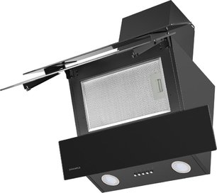 Кухонная вытяжка MAUNFELD Cascada Push 50 черный фото 3 в Казани и Татарстане