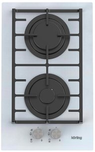 Газовая стеклянная варочная панель Korting HGG 3825 CW фото в Казани и Татарстане
