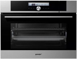 Компактная духовка с функцией пароварки Горение Плюс GCS773X фото в Казани и Татарстане Компактная духовка с функцией пароварки Gorenje Plus GCS773X фото в Казани и Татарстане