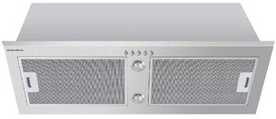 Встраиваемая вытяжка Maunfeld CROSBY PUSH 90 INOX Gl фото 3 в Казани и Татарстане