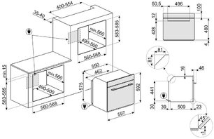 Духовой шкаф Смег SOP6102S2PG фото 4 в Казани и Татарстане Духовой шкаф Smeg SOP6102S2PG фото 4 в Казани и Татарстане