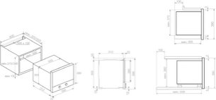 Встраиваемая микроволновая печь Pando PHM-950R фото 3 в Казани и Татарстане
