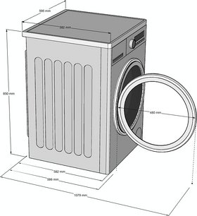 Стиральная машина Korting KWM 60DS1260 фото 3 в Казани и Татарстане