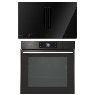 Asko (варочная панель с вытяжкой HIHD854GF + духовой шкаф OCS8678G) фото в Казани и Татарстане