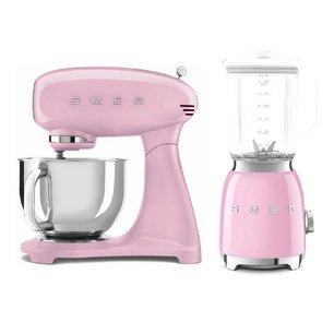 Smeg 50`s Style (блендер BLF03PKEU + миксер SMF03PKEU) фото в Казани и Татарстане