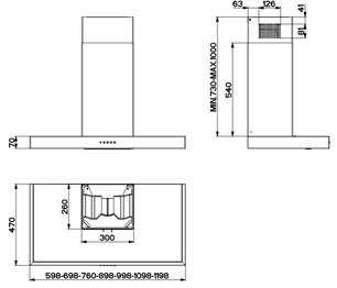Вытяжка Фабер GEMMA PB SRM X A90 фото 3 в Казани и Татарстане Вытяжка Faber GEMMA PB SRM X A90 фото 3 в Казани и Татарстане