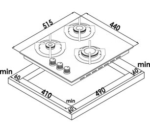Варочная панель Шауб Лоренц SLK GW4520 фото 2 в Казани и Татарстане Варочная панель Schaub Lorenz SLK GW4520 фото 2 в Казани и Татарстане