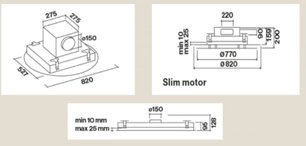 Встраиваемая вытяжка Falmec Design Nova Isola фото 2 в Казани и Татарстане
