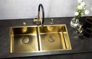 Мойка Омойкири TAKI 86-2-U/IF LG фото 2 Мойка Omoikiri TAKI 86-2-U/IF LG фото 2
