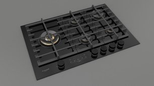 Варочная панель Fulgor Milano FCLH 755 G T WK BK фото 2 в Казани и Татарстане