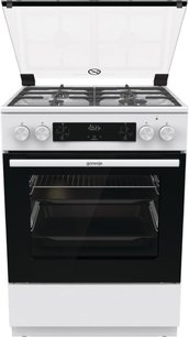 Комбинированная плита Горение GKS6C70WF фото 2 в Казани и Татарстане Комбинированная плита Gorenje GKS6C70WF фото 2 в Казани и Татарстане