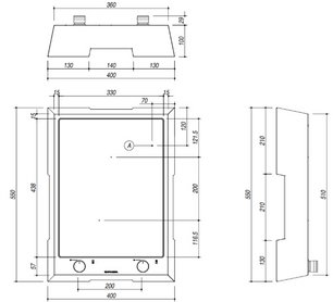 Индукционная варочная панель Barazza Thalas 1PTFID фото 4 в Казани и Татарстане