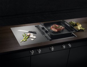 Варочная панель с вытяжкой Куперсбуш KMI 9850.0 SR Black Chrome фото 2 в Казани и Татарстане Варочная панель с вытяжкой Kuppersbusch KMI 9850.0 SR Black Chrome фото 2 в Казани и Татарстане