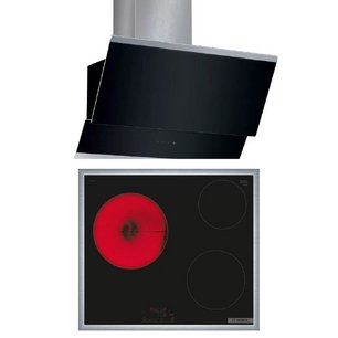 Bosch (варочная панель PKM645BB2E + вытяжка DWK 065G60T) фото в Казани и Татарстане