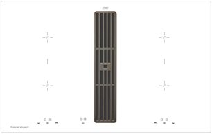 Варочная панель с вытяжкой Куперсбуш KMI 8500.0 WR Black Chrome фото в Казани и Татарстане Варочная панель с вытяжкой Kuppersbusch KMI 8500.0 WR Black Chrome фото в Казани и Татарстане