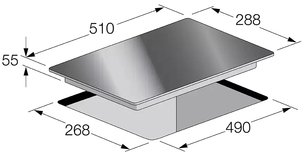 Варочная панель Fulgor Milano CH 302 ID TC WH фото 4 в Казани и Татарстане