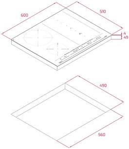Индукционная варочная панель Teka IZS 66800 MST BLACK фото 2 в Казани и Татарстане